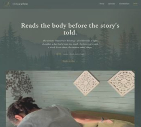 ImmaQi Pilates homepage